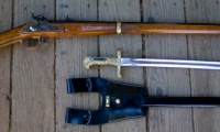 Civil War Musket with Bayonet