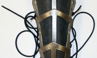 moviegunguy.com, Ancient Rome/Gladiators/Ancients Weapons, Black and Gold Cuffs