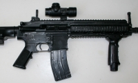moviegunguy.com, movie prop assault rifles, replica HK 416