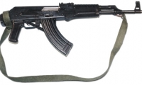 moviegunguy.com, movie prop assault rifles, AK-47 folding stock