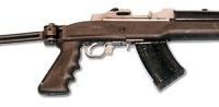 moviegunguy.com, movie prop assault rifles, ruger mini-30