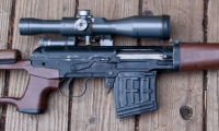 moviegunguy.com, movie prop assault rifles, Soviet Dragunov Sniper Rifle
