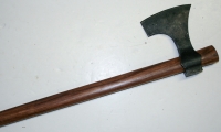 moviegunguy.com,  Axes, Maces, Spears, War Clubs,  Medieval Hand Battle Axe