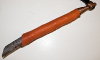 moviegunguy.com,  Axes, Maces, Spears, War Clubs,  Tomahawk - leather wrap