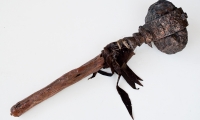 moviegunguy.com,  Axes, Maces, Spears, War Clubs,  Rubber Stone War Club