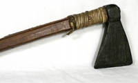 moviegunguy.com,  Axes, Maces, Spears, War Clubs,  Rubber Hand Axe / Tomahawk