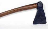 moviegunguy.com,  Axes, Maces, Spears, War Clubs,  rubber hand axe pirate