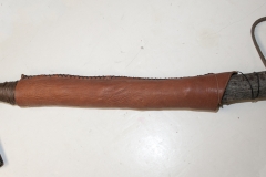 moviegunguy.com,  Axes, Maces, Spears, War Clubs,  Tomahawk with leather wrapped handle