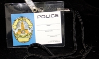 prop police/SWAT gear, Clip-On LAPD ID Holder, moviegunguy.com