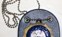 prop police/SWAT gear, DEA badge neck holder, moviegunguy.com