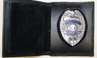 prop police/SWAT gear, Private Investigator badge wallet style, moviegunguy.com