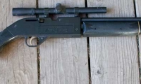 Power Master contemporary BB gun with scope