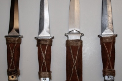 Leather-Wrapped Knife Set