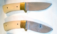Small Ivory Handle Knife Set