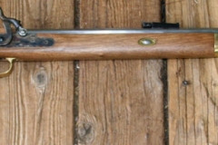 moviegunguy.com, movie prop flintlock/percussion, Hawken Rifle with Octagonal Barrel
