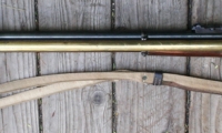Confederate cap-and-ball rifled Enfield musket with sniper scope, moviegunguy.com
