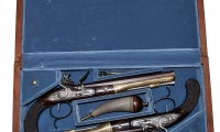 Flintlock Dueling Pistol Set