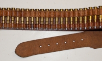 moviegunguy.com, movie prop  Gangsters & G-Men, Cartridge belt with 30-30 Winchester rounds