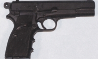 moviegunguy.com, movie prop  Gangsters & G-Men, browning hi power