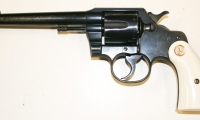 moviegunguy.com, movie prop  Gangsters & G-Men, 1920s Colt revolver with ivory grips