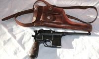 moviegunguy.com, movie prop  Gangsters & G-Men, mauser and holster
