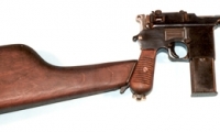 moviegunguy.com, movie prop  Gangsters & G-Men, mauser shoulder stock