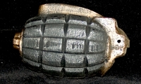 replica grenades, explosive devices, British WWII Grenade, moviegunguy.com