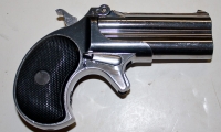 moviegunguy.com, movie prop handguns, derringer, Replica Nickel Plated
