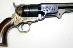 Colt Navy cap-and-ball revolver short barrel, moviegunguy.com