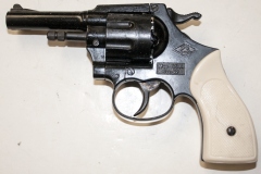 Replica small revolver with ivory grips, moviegunguy.com
