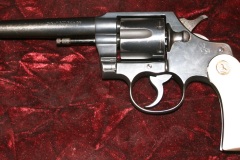movie prop handguns, revolver, 1920s Colt revolver with ivory grips, moviegunguy.com