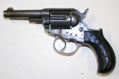 movie prop handguns, revolver, Short-barrel 1877 Colt Lightning, moviegunguy.com