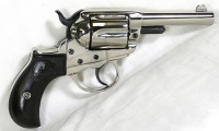 moviegunguy.com, movie prop handguns, revolver, colt lightning pistol nickel