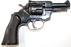 Replica revolver with black grips, moviegunguy.com