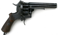 moviegunguy.com, movie prop handguns, revolver, Pin-fire pistol