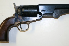 movie prop handguns, revolver, Confederate 1851 Navy, moviegunguy.com