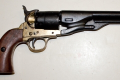 movie prop handguns, revolver, replica Colt 1860 Army, moviegunguy.com