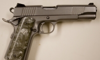 moviegunguy.com, movie prop handguns, semi-automatic, Charles Daly 1911 with pearl grips