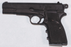 moviegunguy.com, movie prop handguns, semi-automatic, replica browning hi power