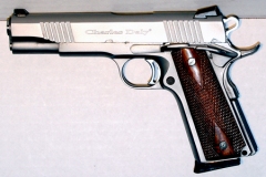 moviegunguy.com, movie prop handguns, semi-automatic, charles daly 1911 nickel