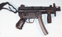 moviegunguy.com, movie prop handguns, semi-automatic, hk sp89 laser sight