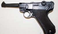 moviegunguy.com, movie prop handguns, semi-automatic, replica Luger