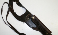 Leather shoulder holster, moviegunguy.com, belts and holsters