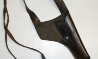 Leather shoulder holster, moviegunguy.com, belts and holsters