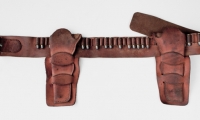 Western Belt and Double Holster, moviegunguy.com, belts and holsters