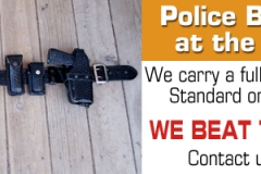 Police Belts Available for Rent at the Lowest Prices Around