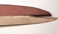 Coffin Handled Bowie Knife, moviegunguy.com