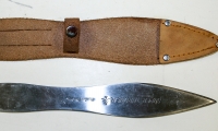 Throwing Knife with Sheath, moviegunguy.com