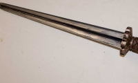 rubber rondel fighting dagger, moviegunguy.com