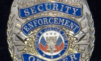 moviegunguy.com, prop police/SWAT gear, Security Enforcement Officer badge